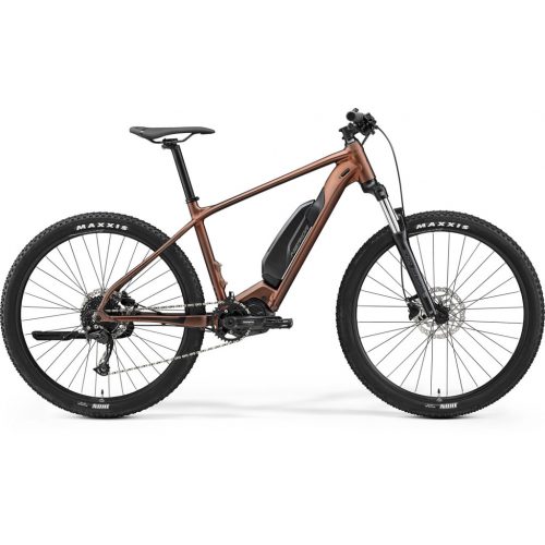 MERIDA eBIG.NINE 300SE M(43) SELYEM BRONZ (FEKETE) - SHIMANO