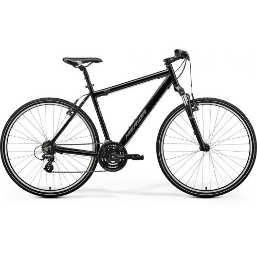 MERIDA CROSSWAY 10-V SE I1 M-L FEKETE (EZÜST)