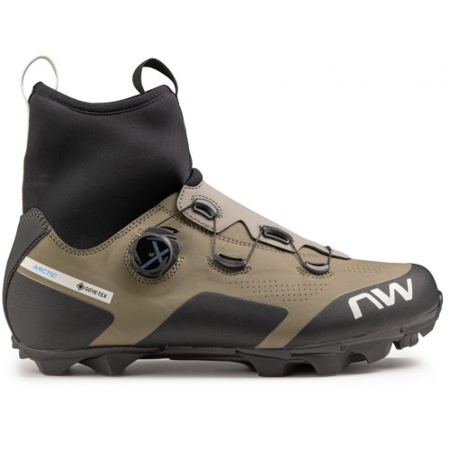 Cipő NORTHWAVE MTB CELSIUS XC ARCTIC GTX, 45,5 téli, zöld/homok