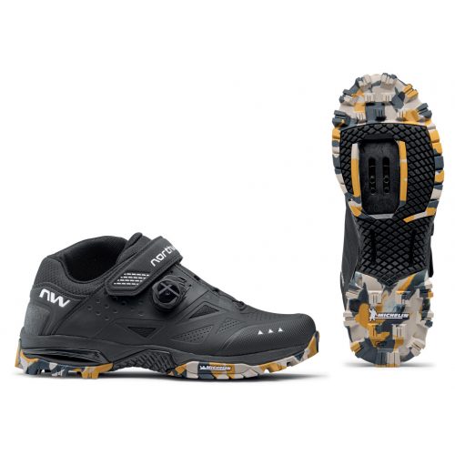 Cipő NORTHWAVE ALL TER. ENDURO MID fekete/camo