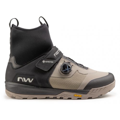 Cipő NORTHWAVE MTB KINGROCK PLUS GTX 42,5 téli, fekete/homok