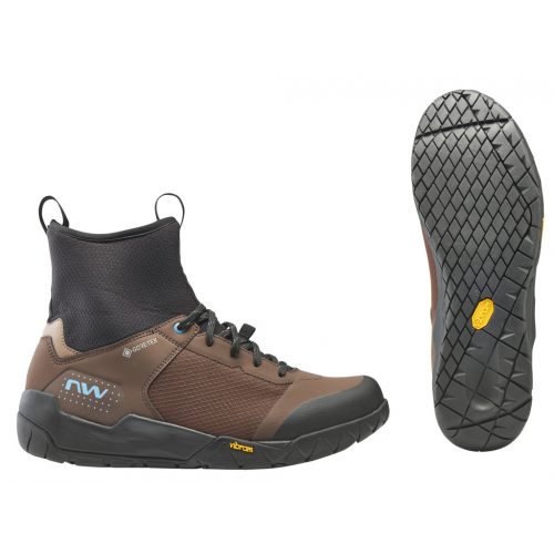 Cipő NORTHWAVE MTB MULTICROSS MID GTX 39 téli, fekete/barna