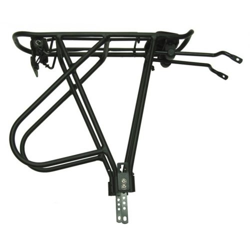 Csomagtartó BIKEFUN MULTIRACK Alu 24-28 feket állítható - CL-436-1-BLK