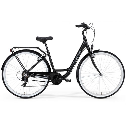 M-BIKE CITYLINE 728 selyem fekete