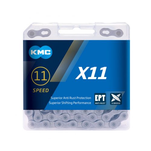 Lánc KMC X11 11 speed EPT 1/2 x 11/128 118L